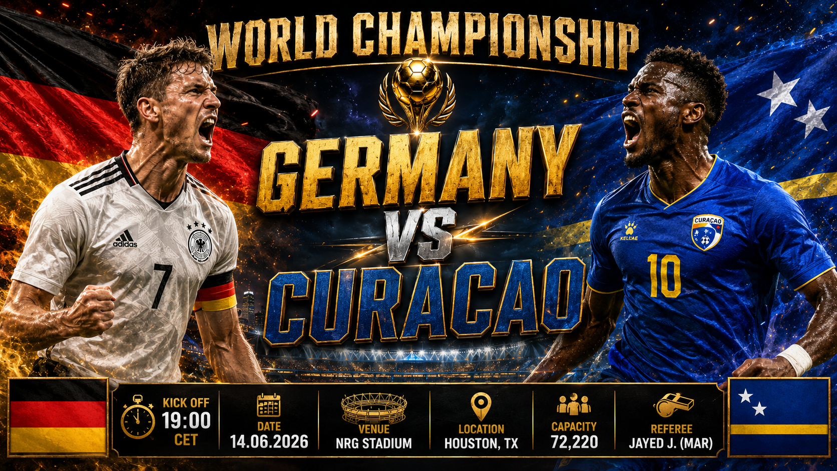 Deutschland - Curaçao : Der viermalige Weltmeister testet den historischen Karibik-Debütanten