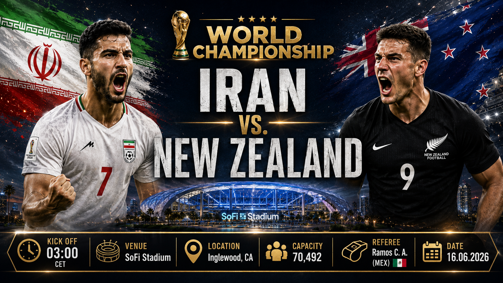 Iran - Neuseeland : Logistischer Spagat für Team Melli gegen den ozeanischen Außenseiter